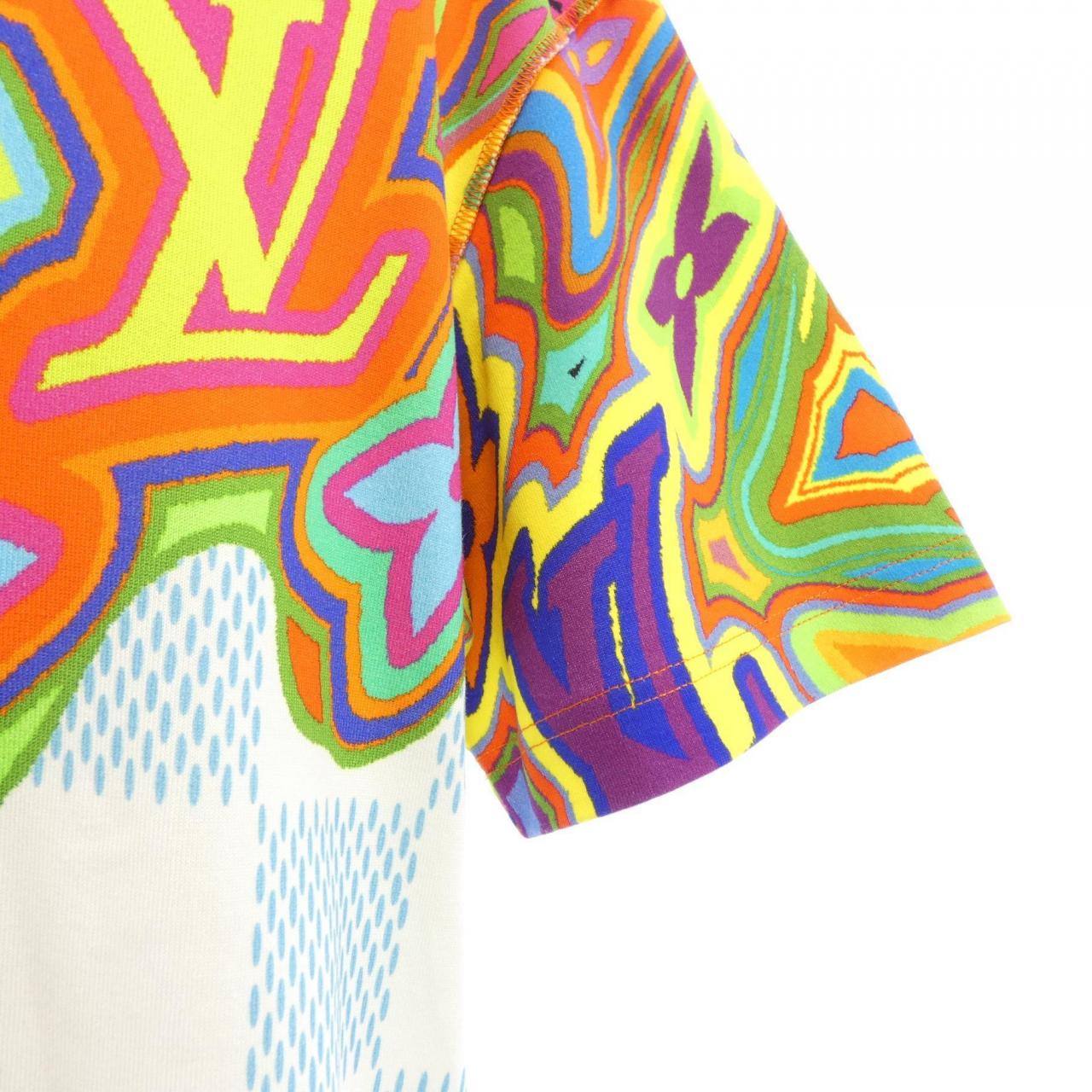 ルイヴィトン LOUIS VUITTON プリンテッドダミエLVTシャツ HKY74WNPG Tシャツ
