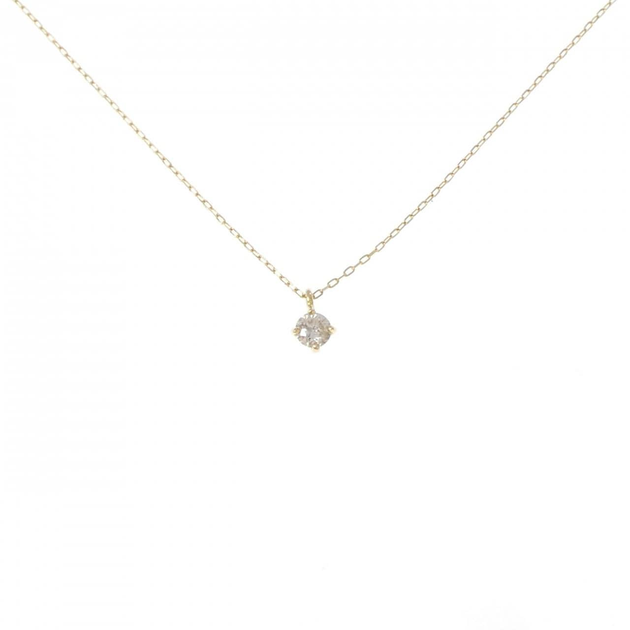 K18YG ダイヤモンド ネックレス