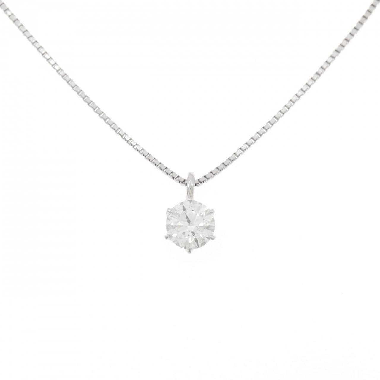 PT900/PT850 Diamond Necklace 0.809CT F SI2 VG
