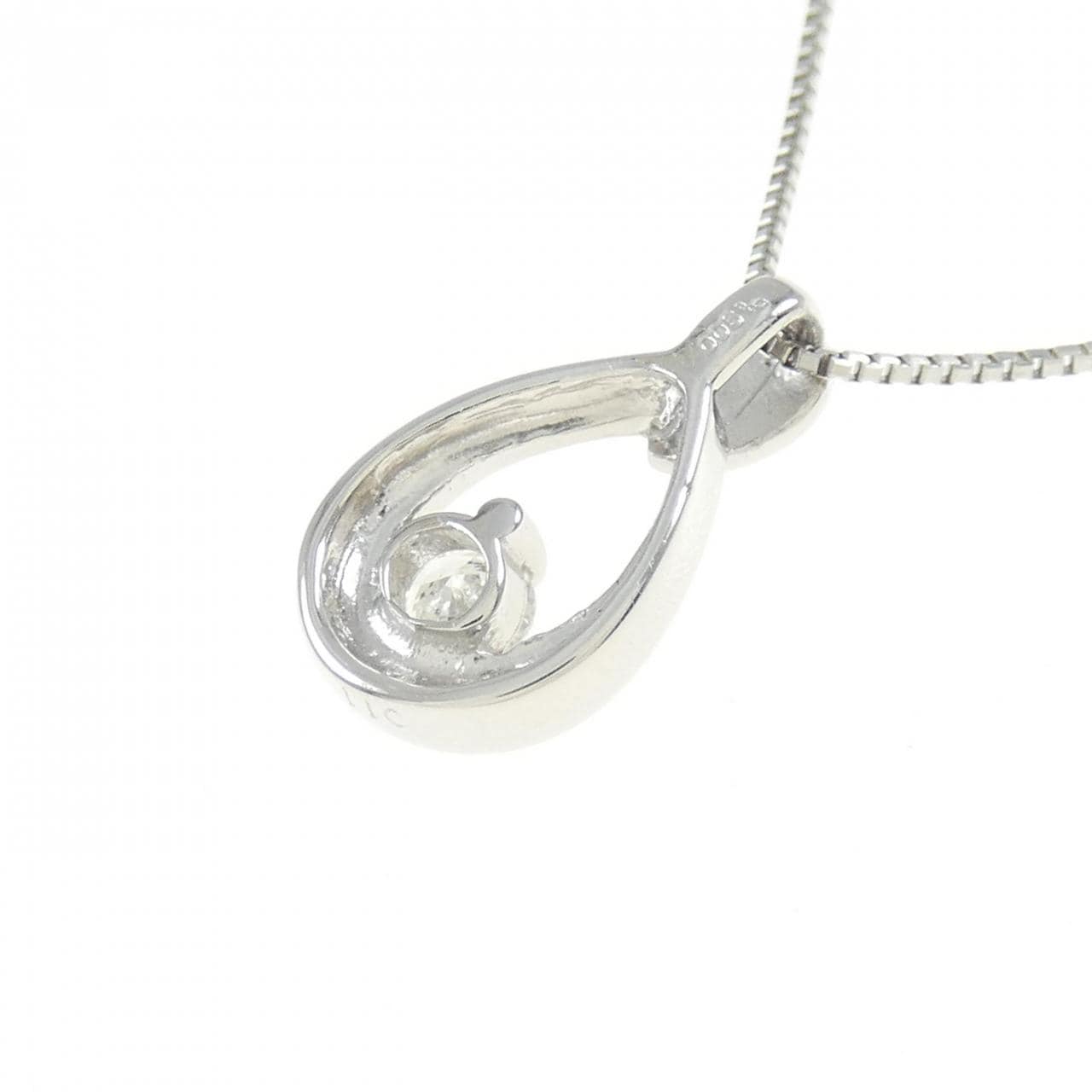PT900/PT850 ダイヤモンド ネックレス 0.11CT