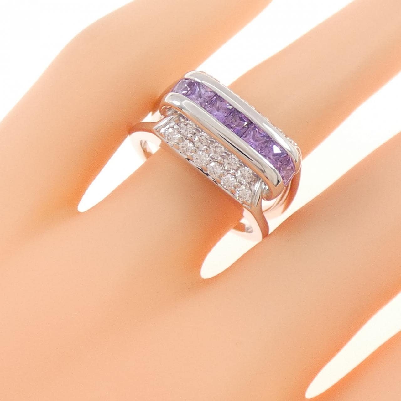 ジュネ サファイヤ リング 1.08CT