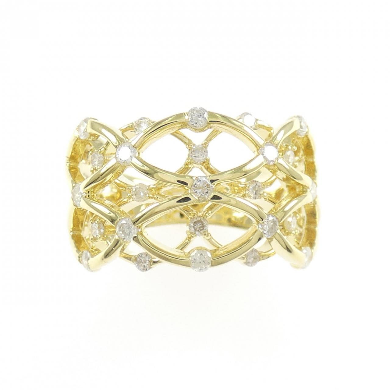 K18YG ダイヤモンド リング 0.50CT