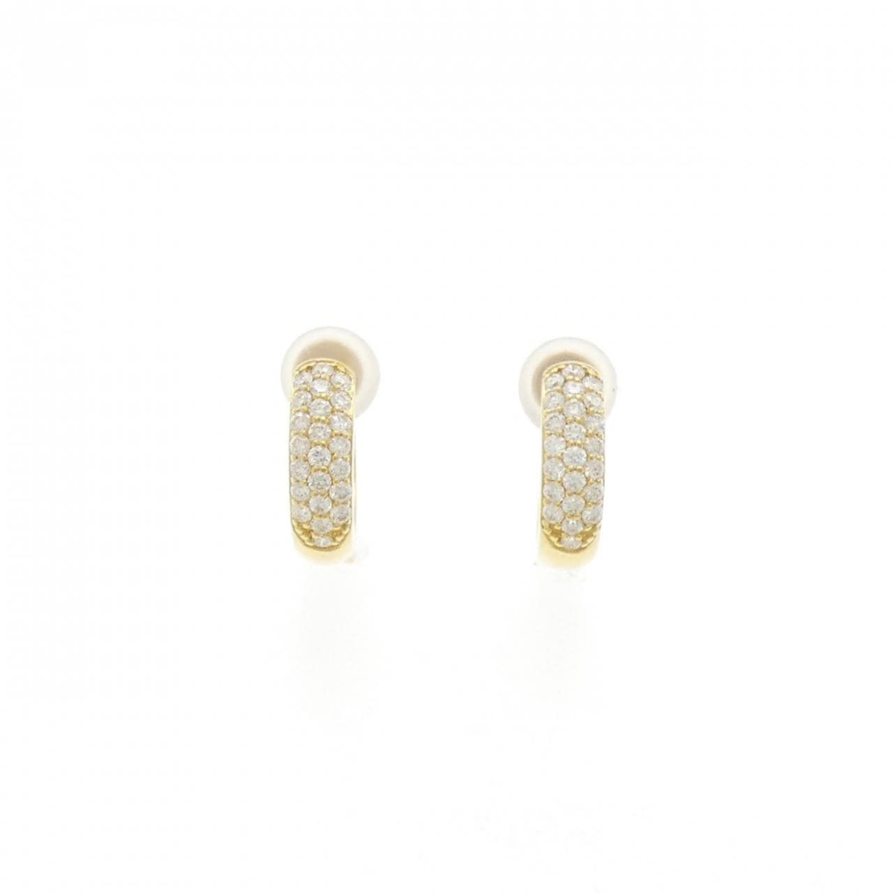 Ginza Tanaka Diamond Earrings 0.30CT
