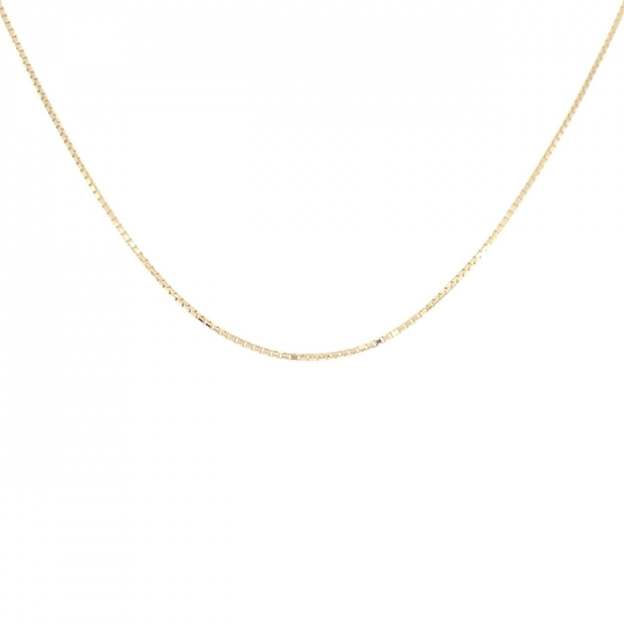 K18YG Venetian chain necklace