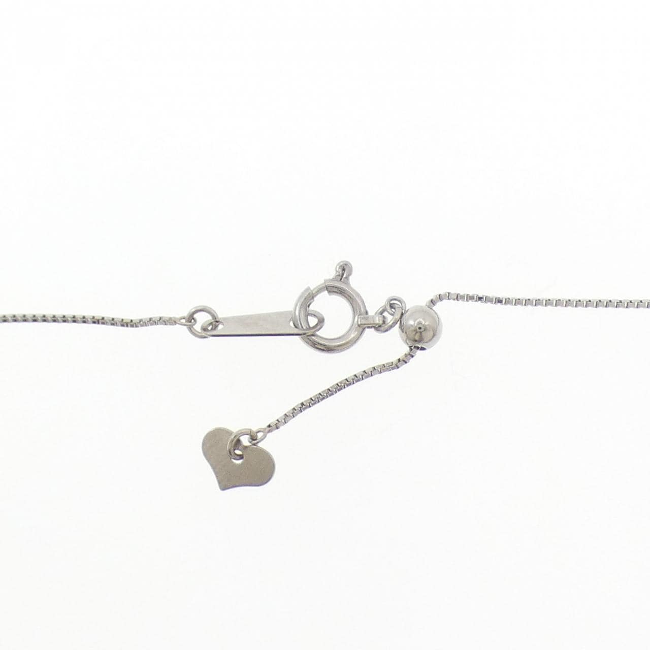 PT950/PT850 フラワー ダイヤモンド ネックレス 0.50CT