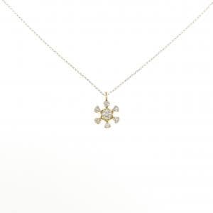 【新品】K18YG ダイヤモンド ネックレス 0.13CT
