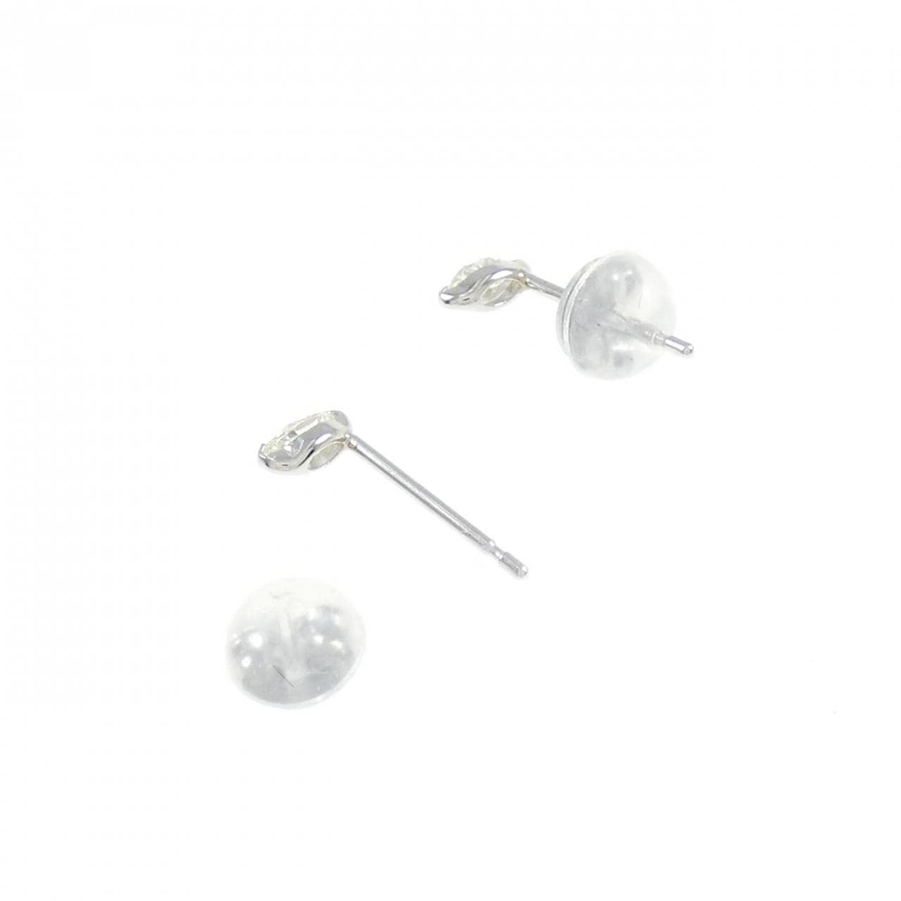[新品] PT900钻石耳环 0.12CT