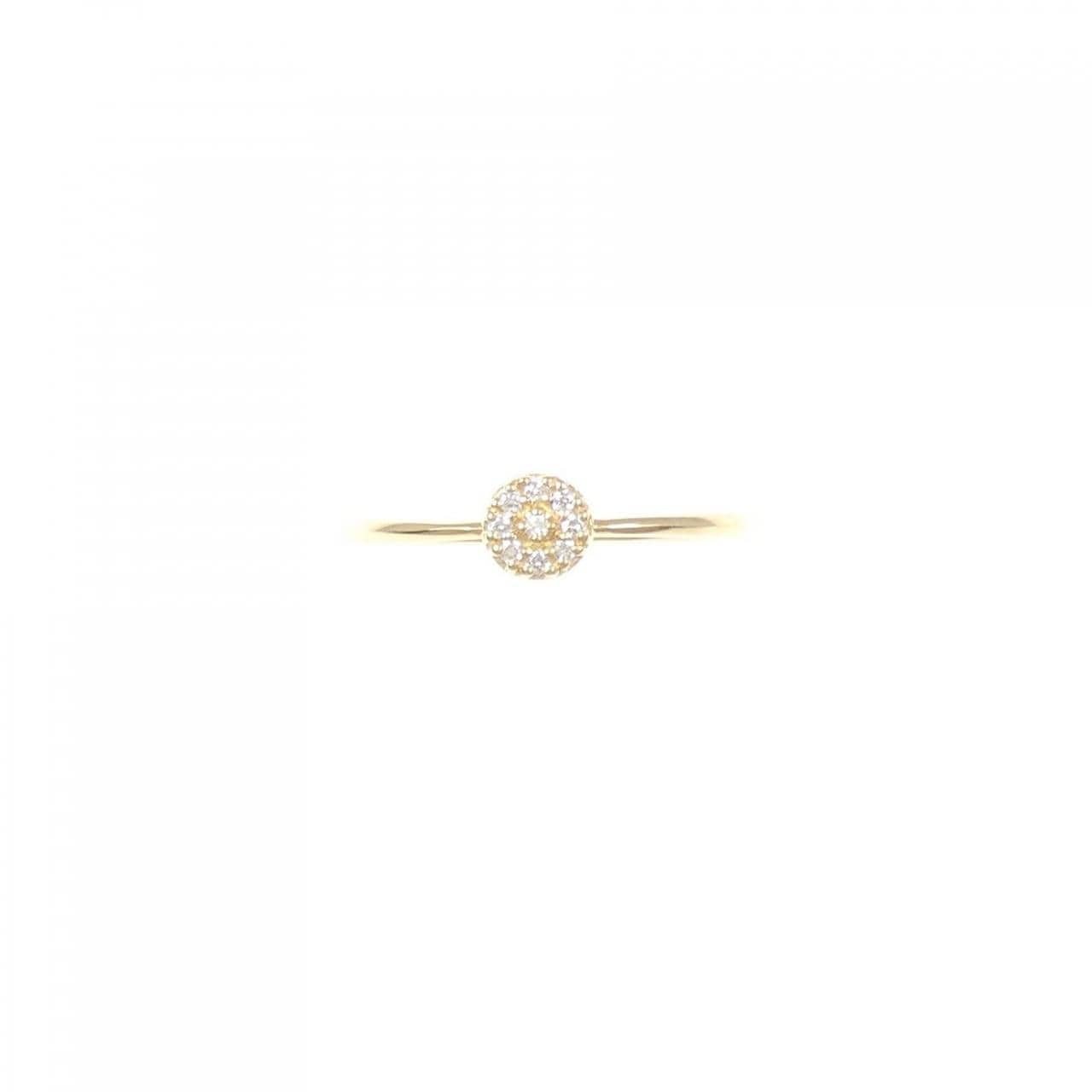 K18YG ダイヤモンド リング