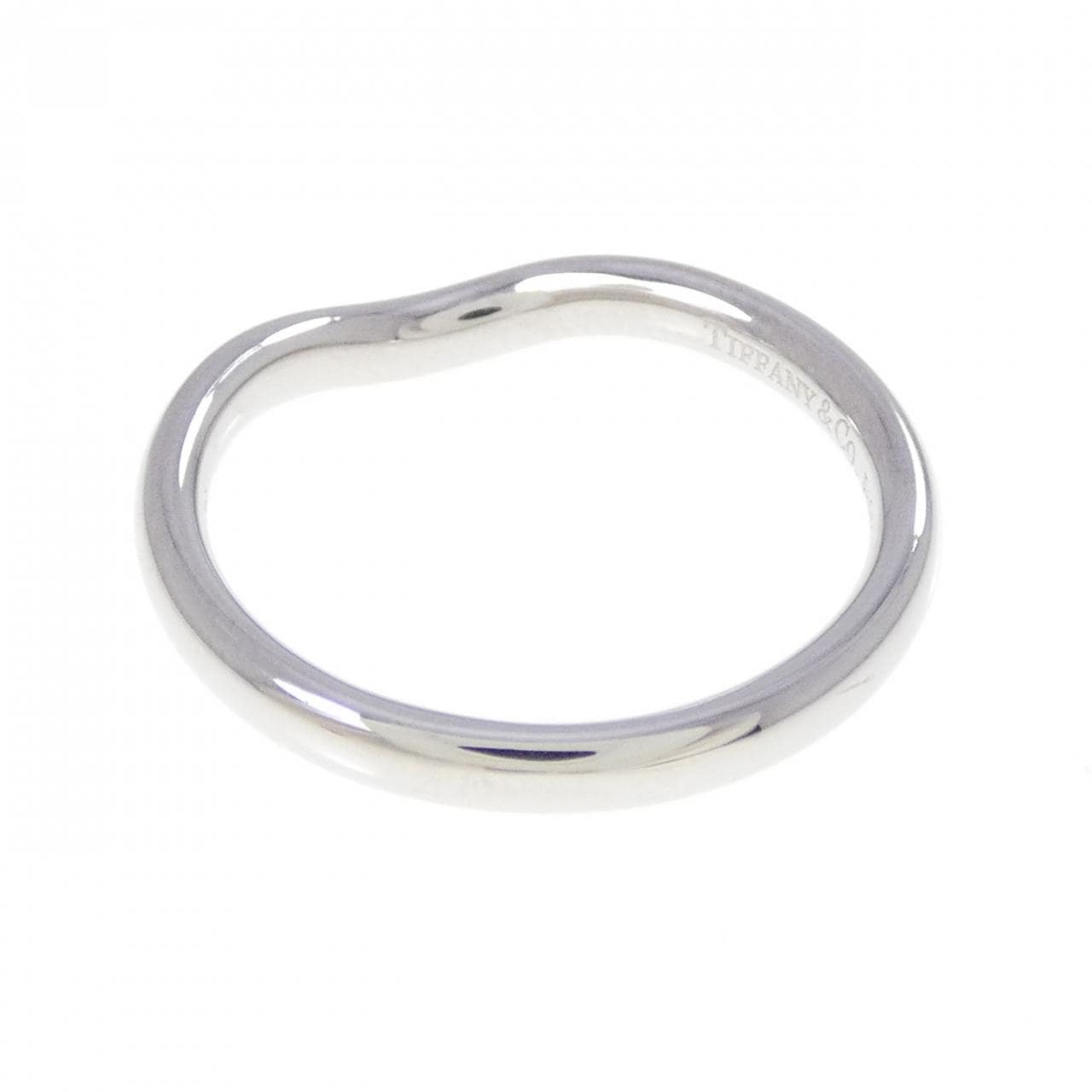 ティファニー カーブド リング