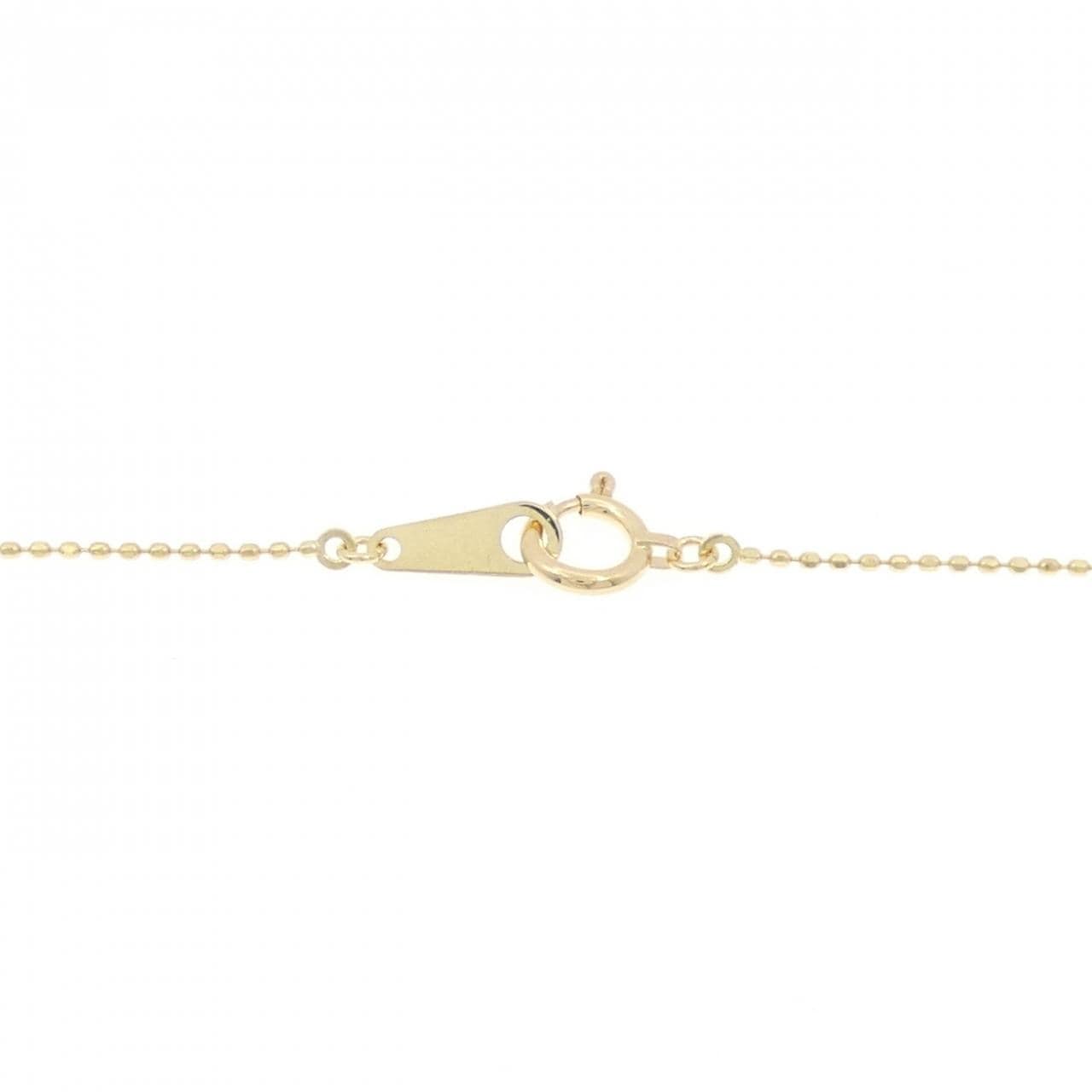 K18YG クロス ダイヤモンド ネックレス 0.30CT