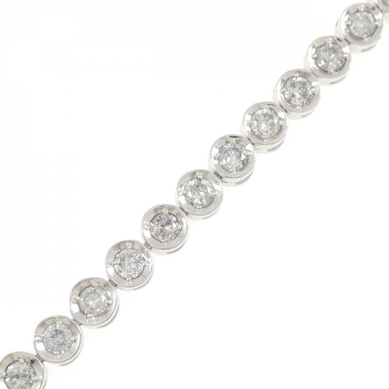 PT900 ダイヤモンド ブレスレット 5.00CT