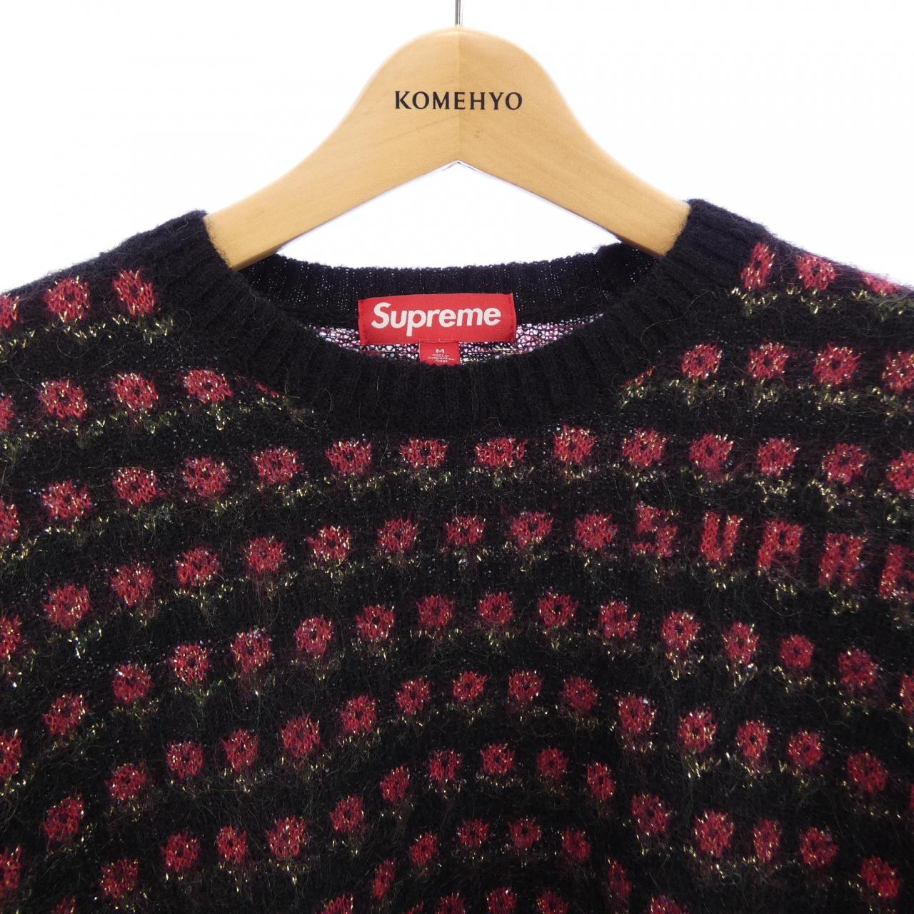 シュプリーム SUPREME Flowers Metallic Sweater ニット