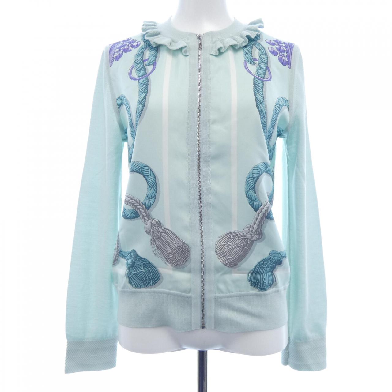 エルメス HERMES パルフロワリミックス 5H2804DL カーディガン