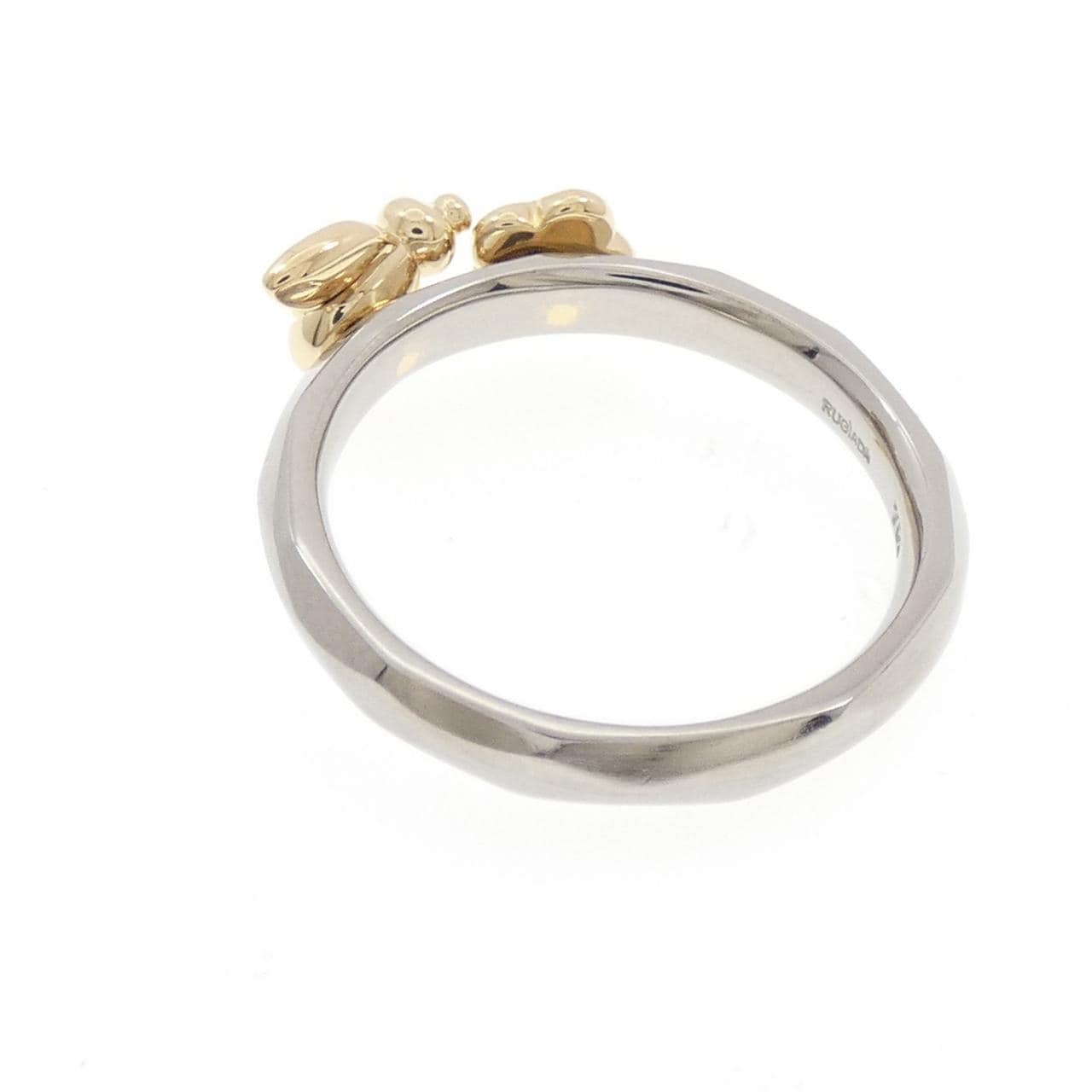 ルジアダ フラワー×ビー ルビー リング