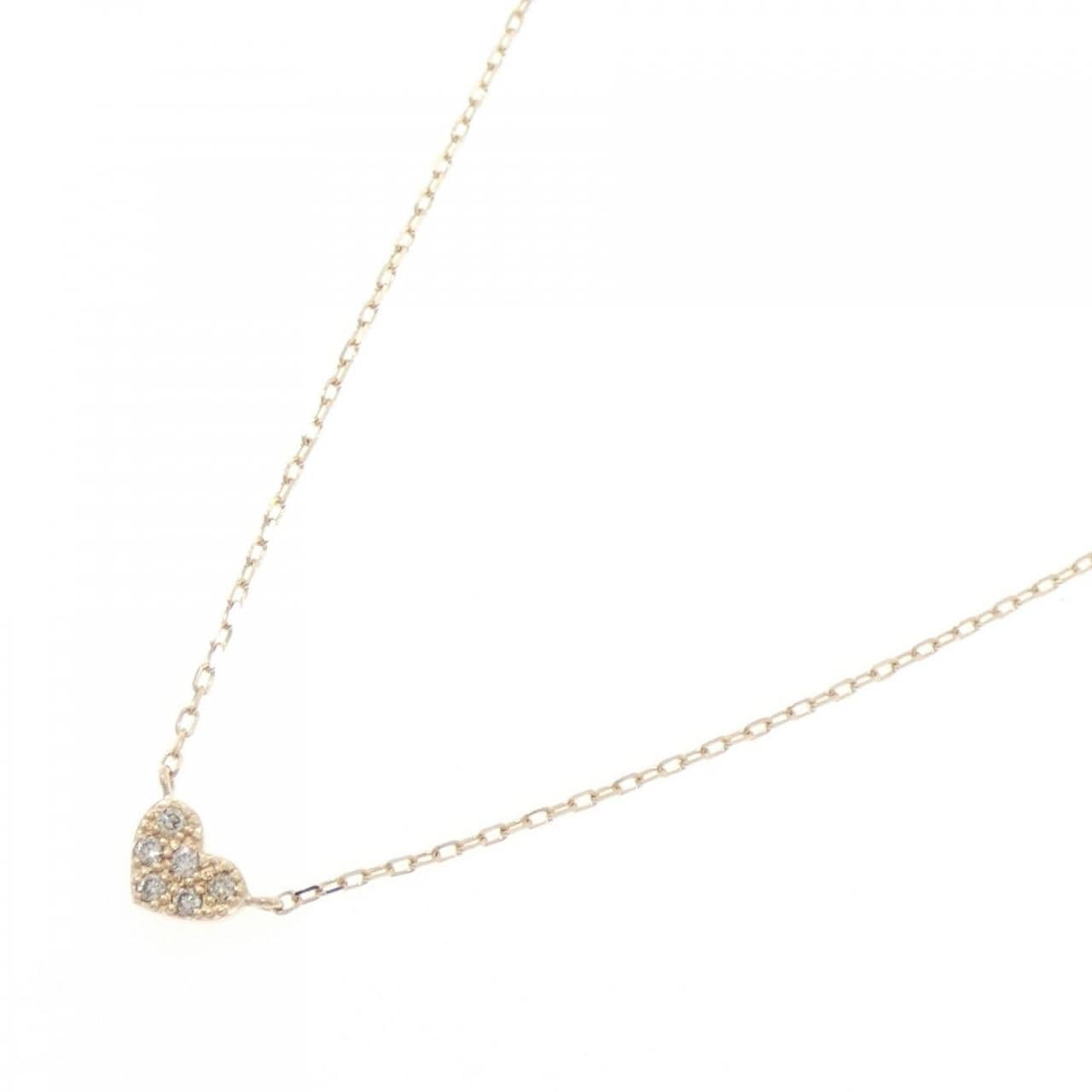 COCOSHNIK heart Diamond necklace