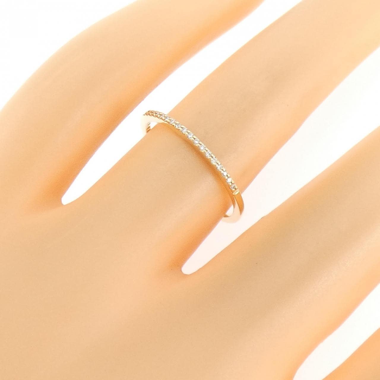 アガット ダイヤモンド リング 0.05CT