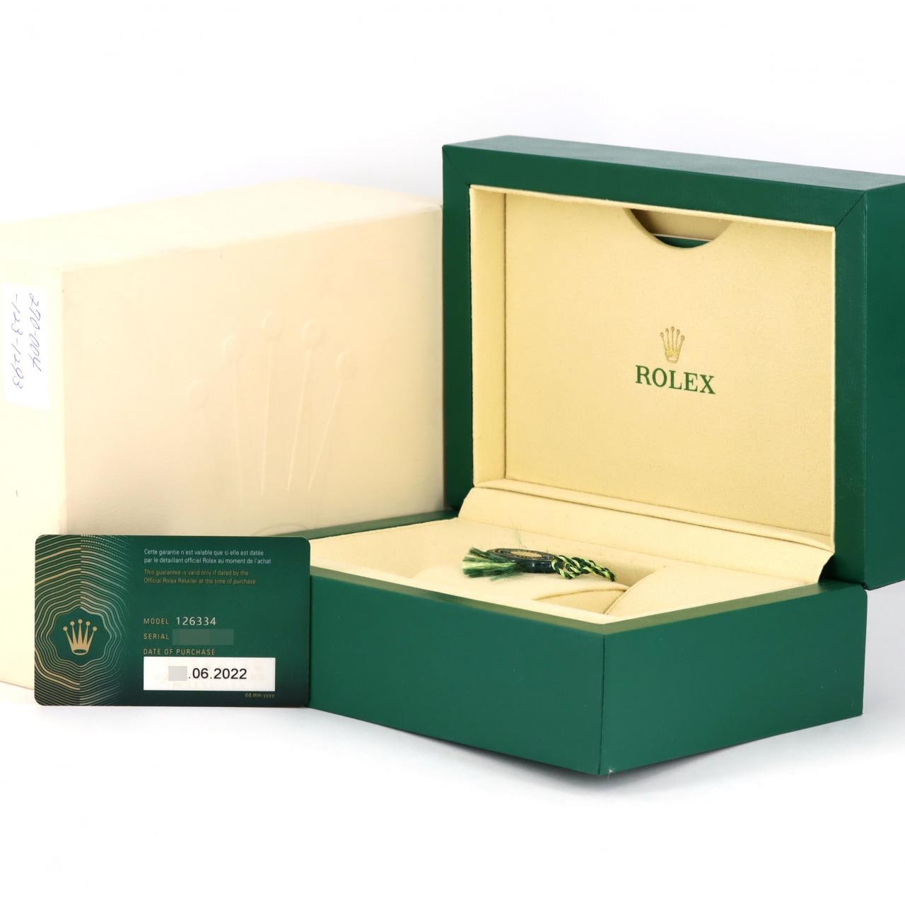 ROLEX Datejust 126334 SSxWG自動上弦隨機編號