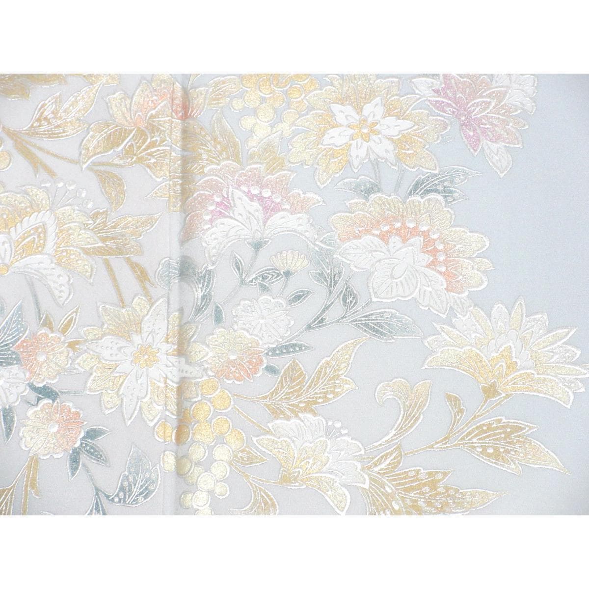 【新品】訪問着　銀彩加工【和田光正】