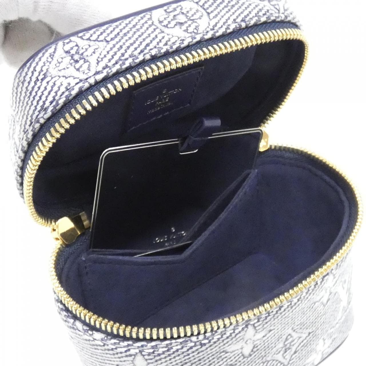 ルイヴィトン モノグラム ラミネーテッドジャカード ミクロ ヴァニティ M82467 ショルダーバッグ