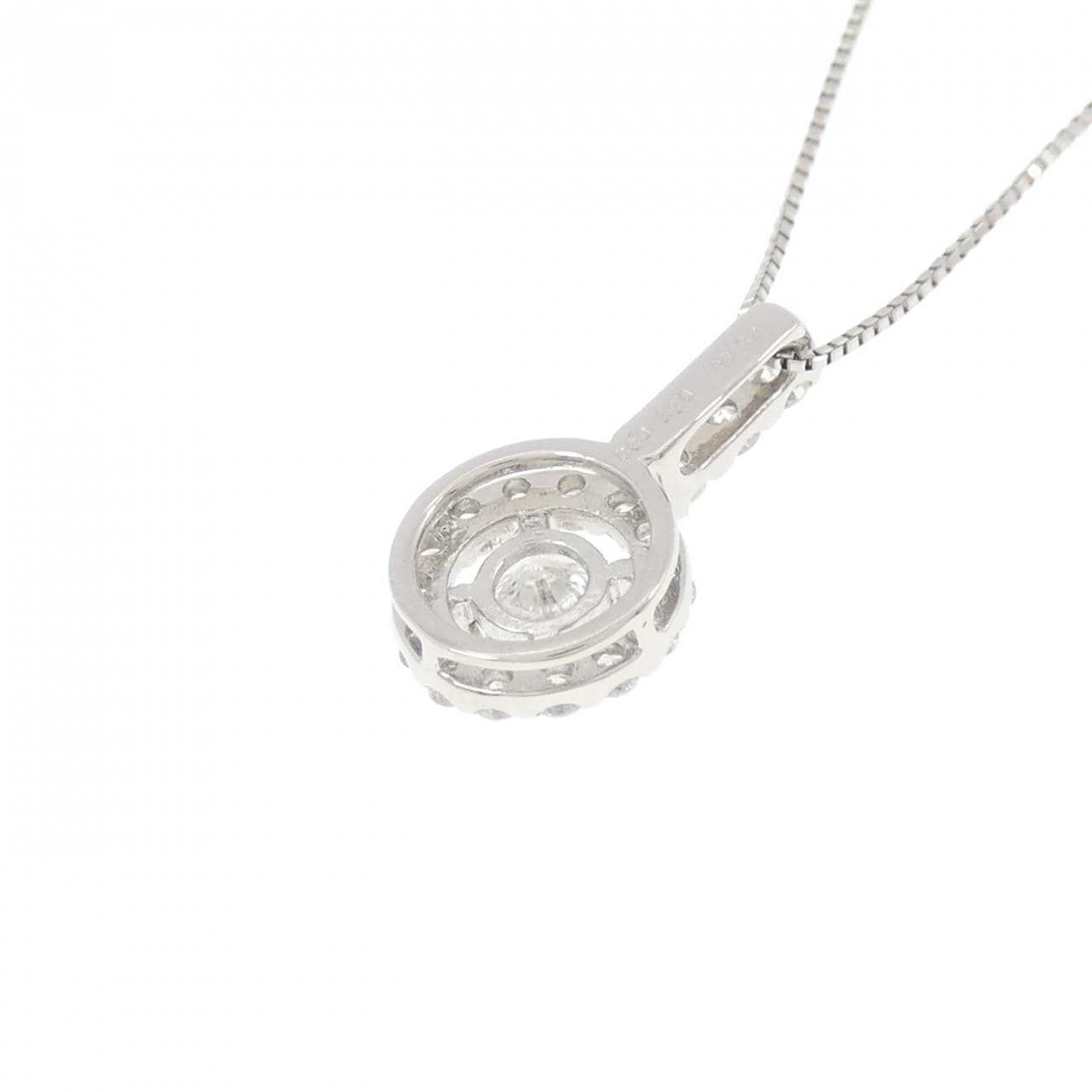 PT900/PT850 ダイヤモンド ネックレス 0.22CT