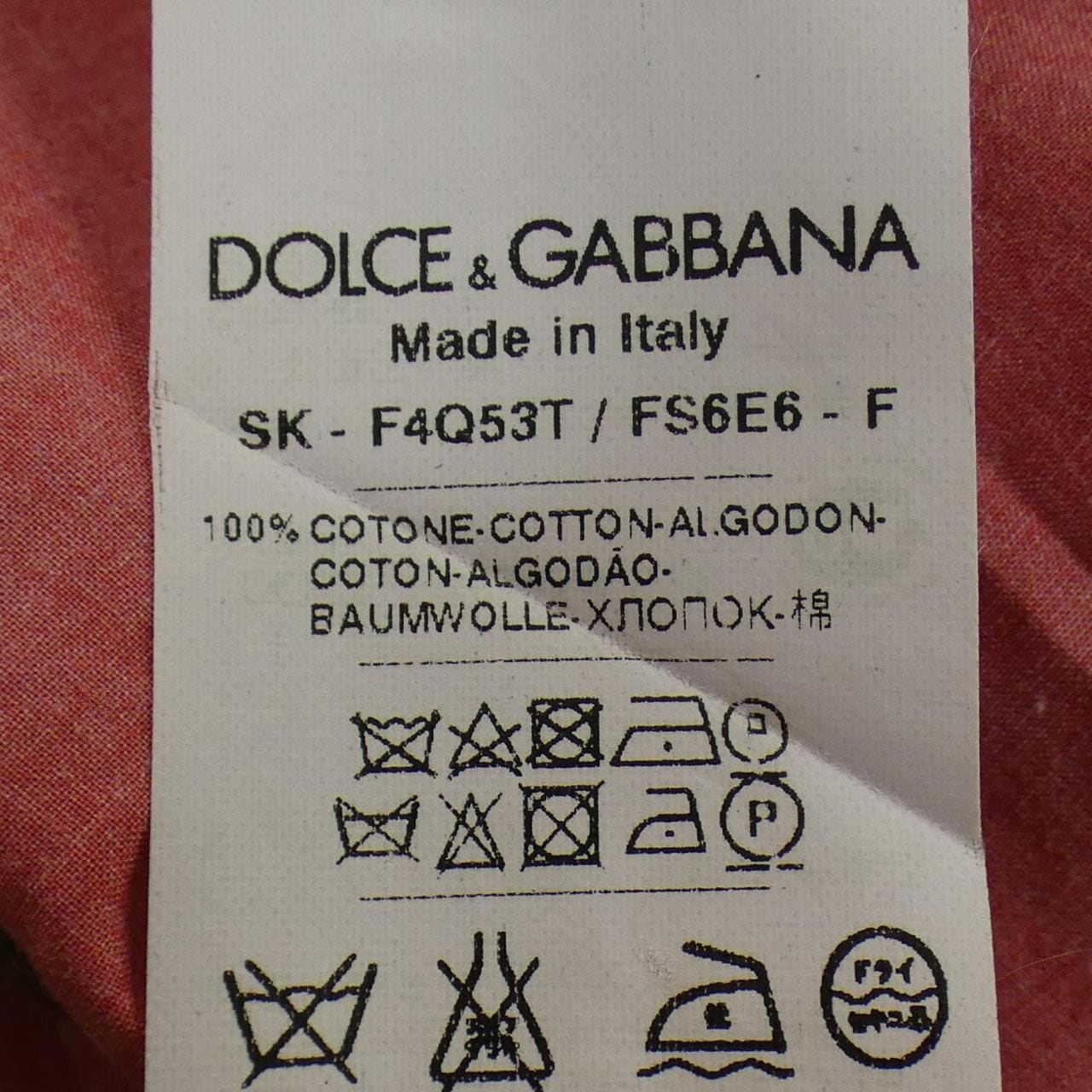 ドルチェアンドガッバーナ DOLCE&GABBANA F4Q53T/FS6E6 スカート