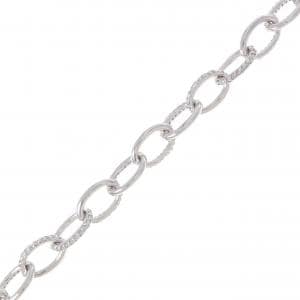 K18WG ダイヤモンド ブレスレット 1.40CT