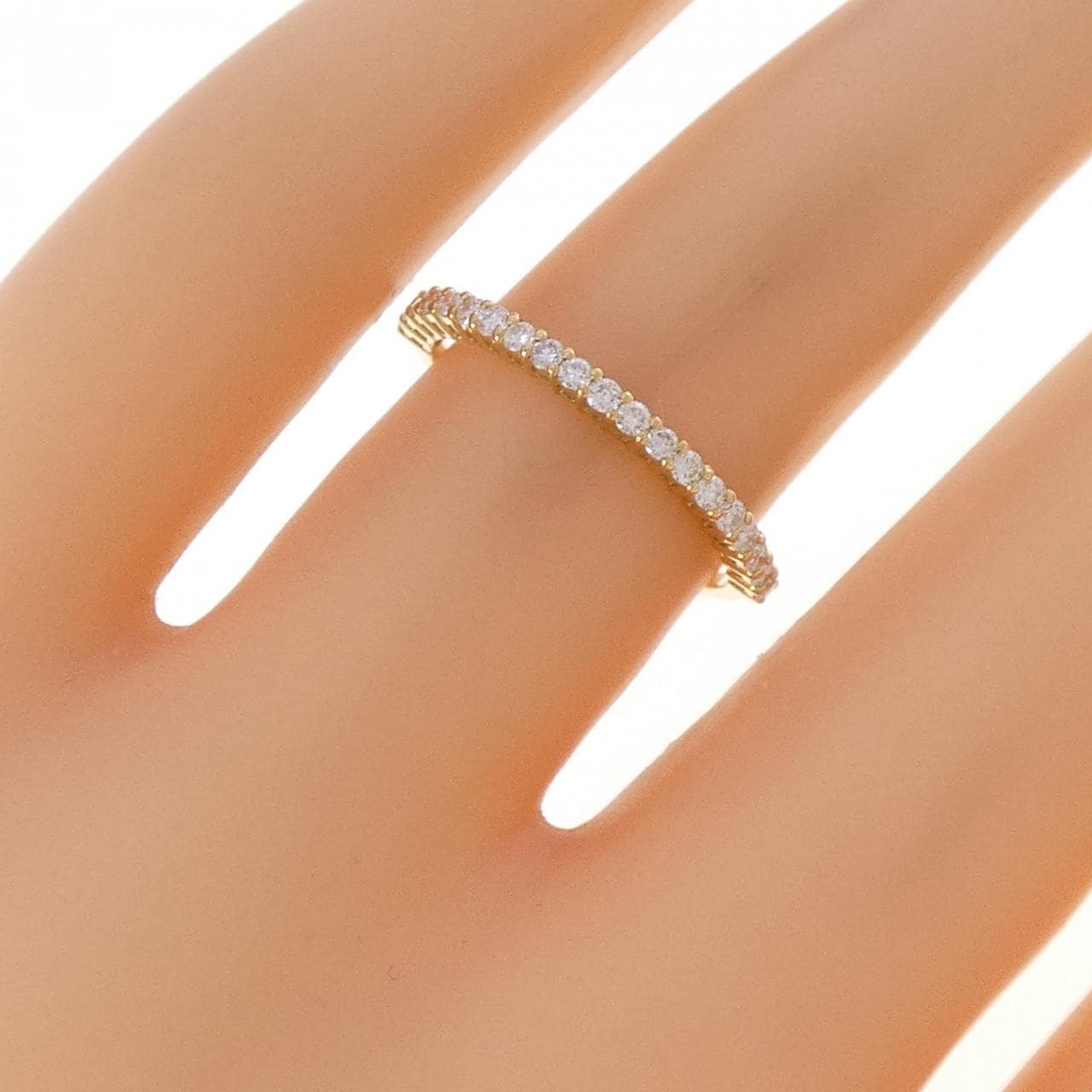 K18YG ダイヤモンド リング 0.20CT