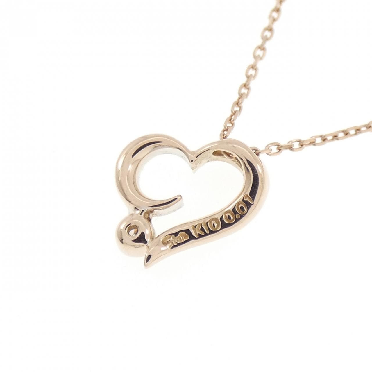 スタージュエリー ダイヤモンド ネックレス 0.01CT