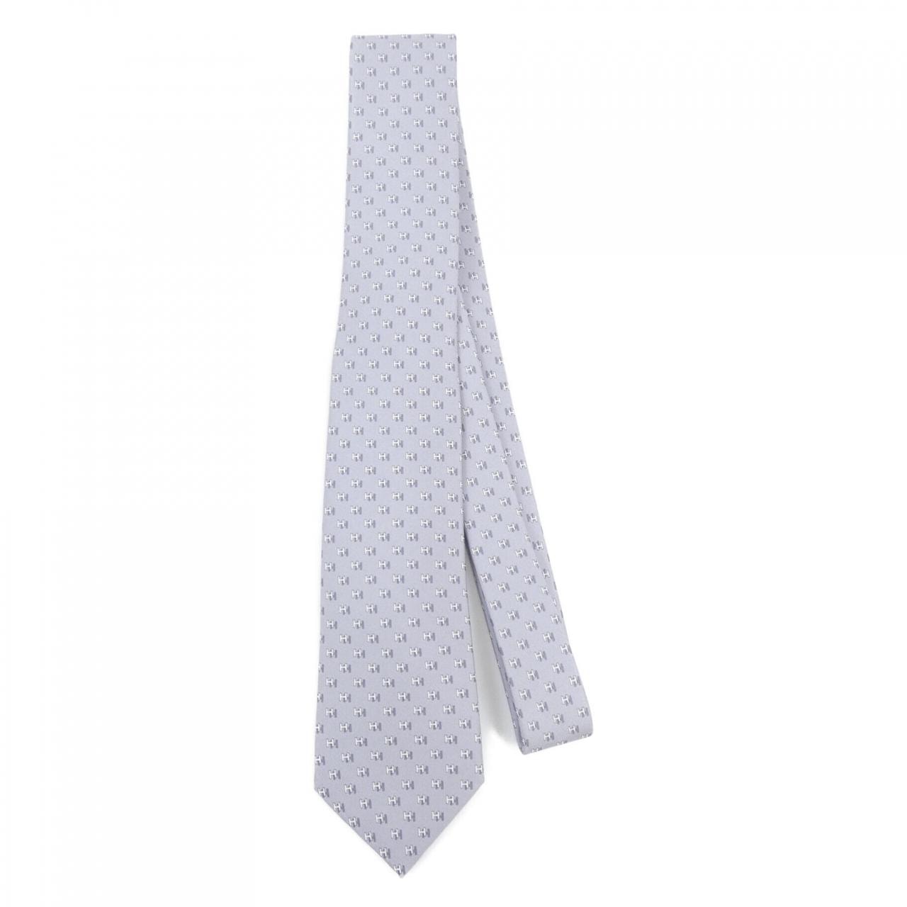 エルメス Hermes HERMES ネクタイ TIE 7cm フランス製 シルク