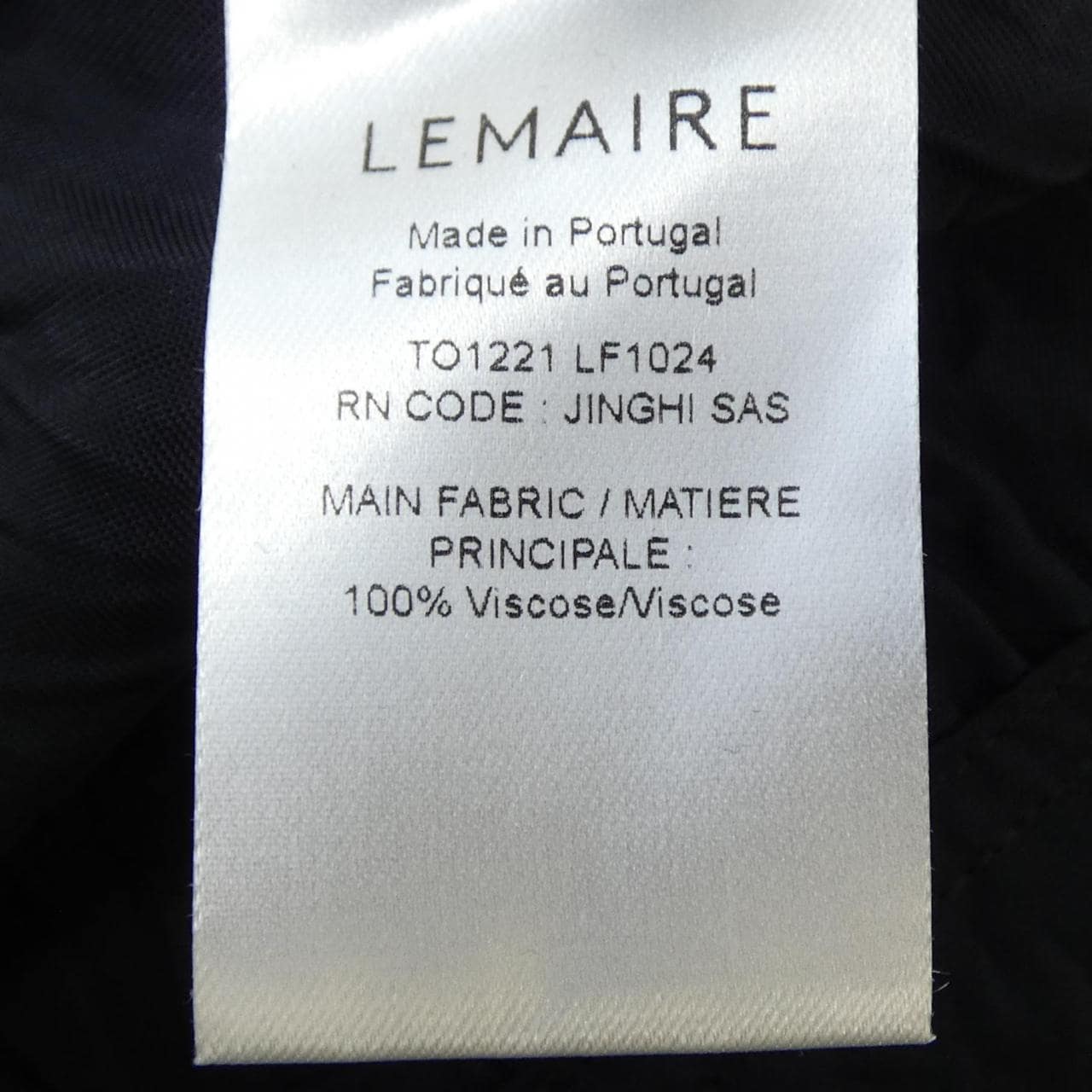 ルメール LEMAIRE TO1221 LF1024 シャツ