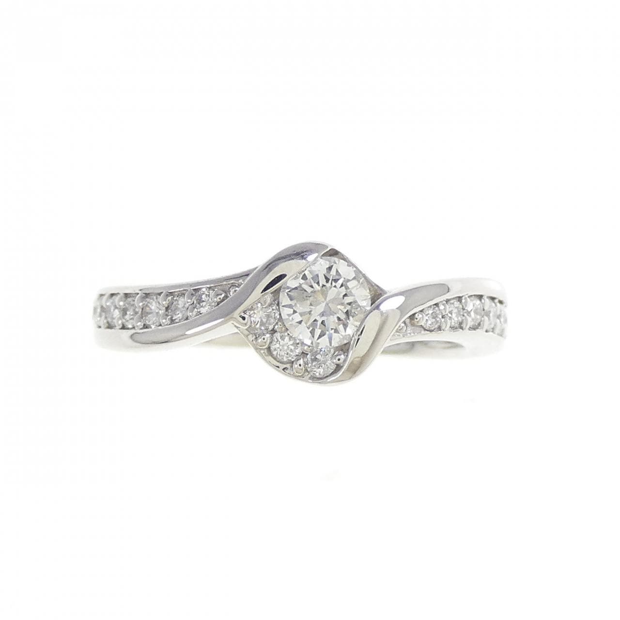 PT900 Diamond Ring 0.20CT
