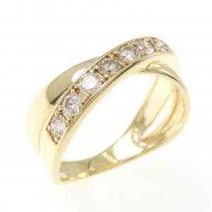 K18YG ダイヤモンド リング 0.50CT