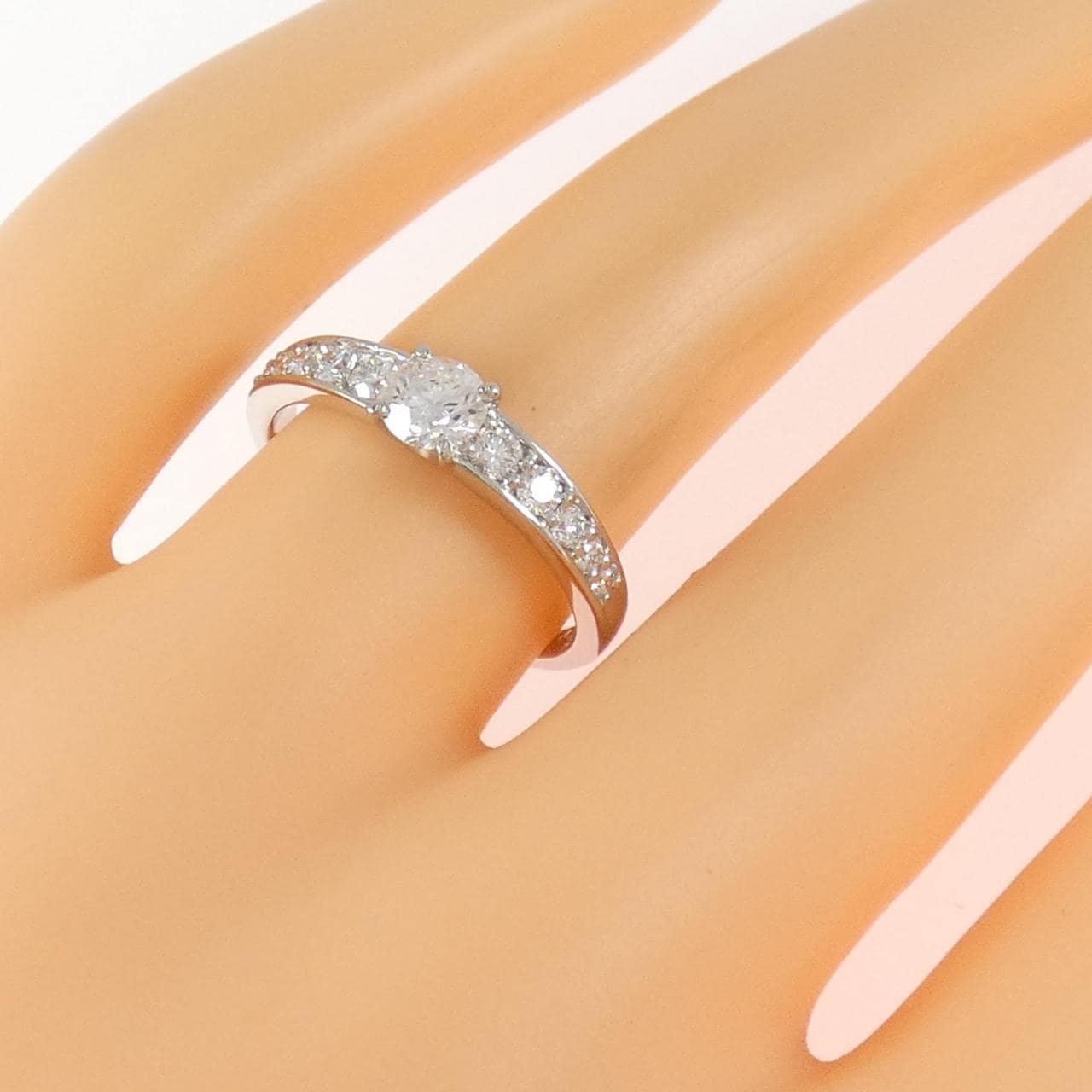 PT900 ダイヤモンド リング 0.356CT D VS1 3EXT