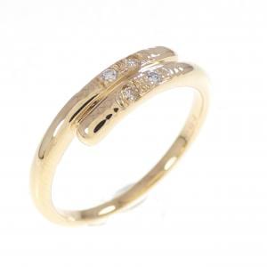 K18PG ダイヤモンド リング 0.04CT