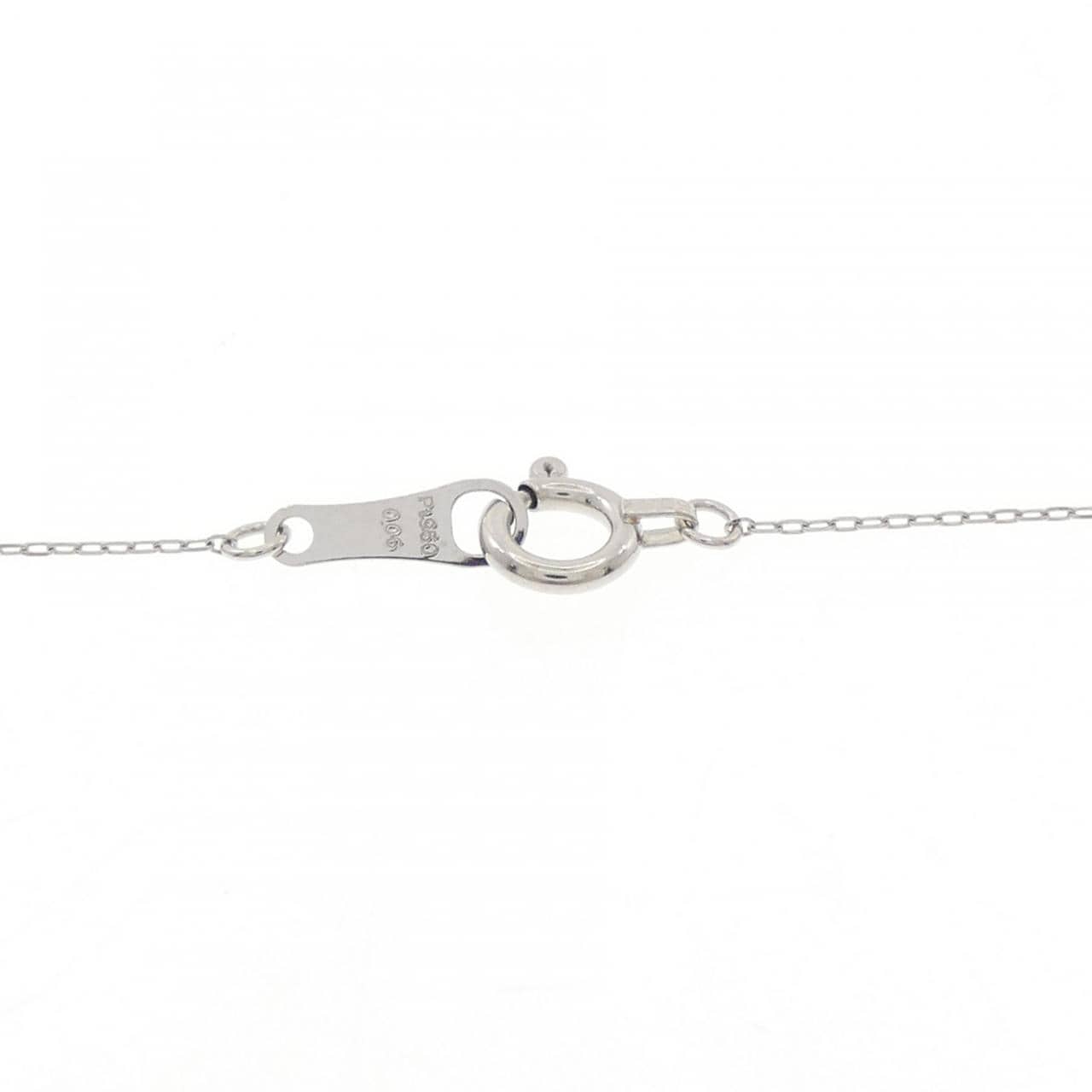 PT950/PT850 ダイヤモンド ネックレス 0.06CT