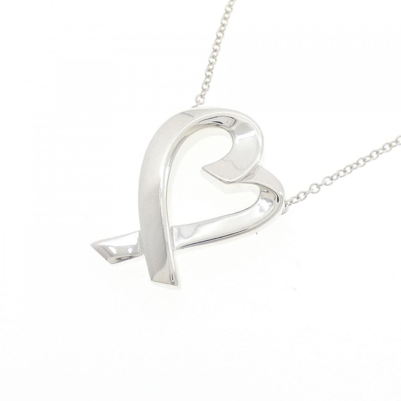 ティファニー ラビングハート ネックレス