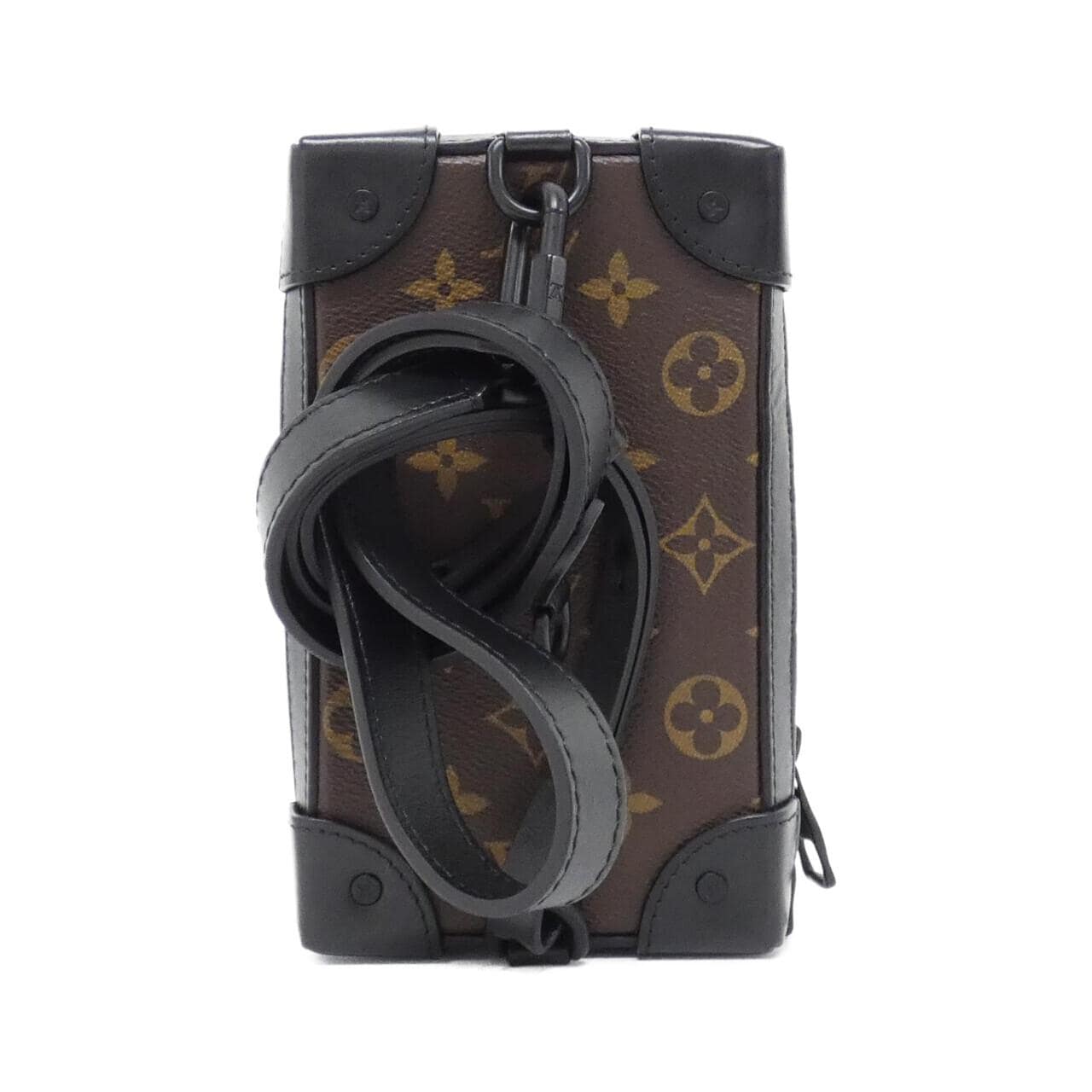 LOUIS VUITTON Monogram (LV Friends) Soft Trunk Phone Box M80144 Shoulder Bag