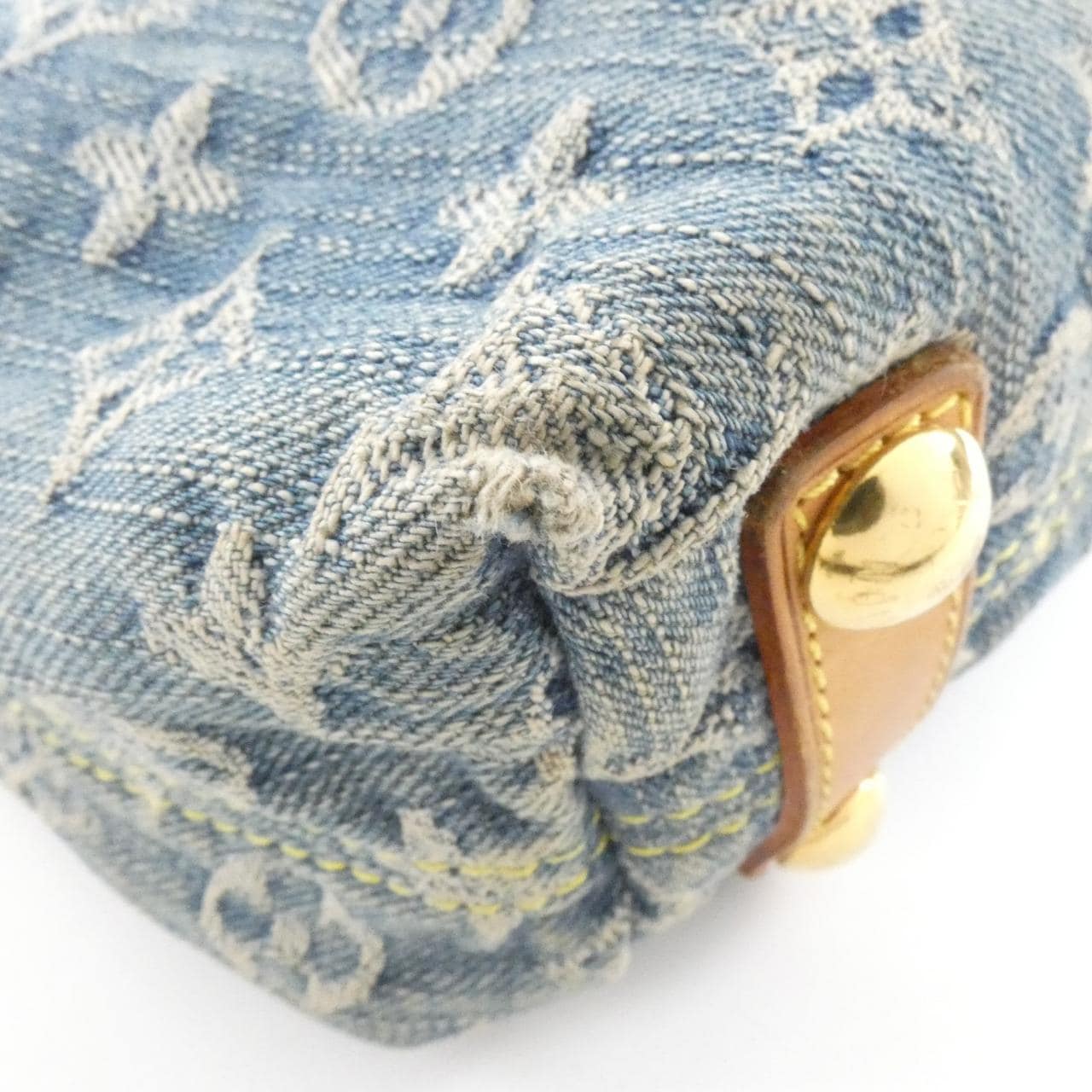 ルイヴィトン モノグラム デニム バギー PM M95049+J54316 ショルダーバッグ