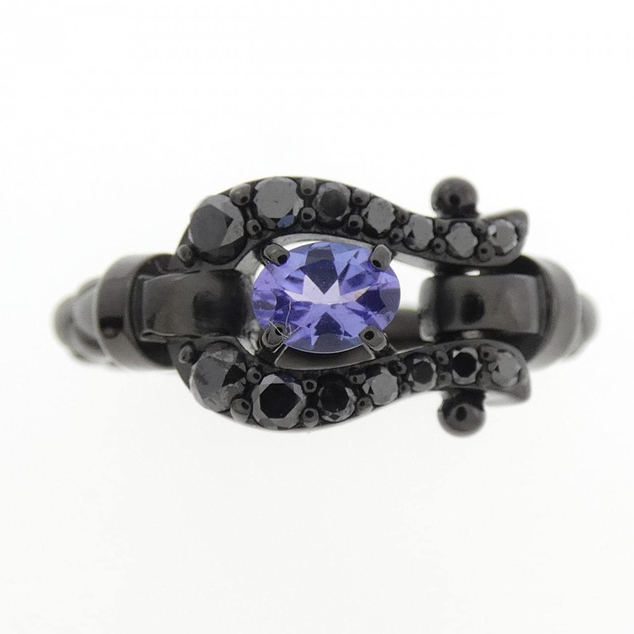 K10BG タンザナイト リング 0.218CT