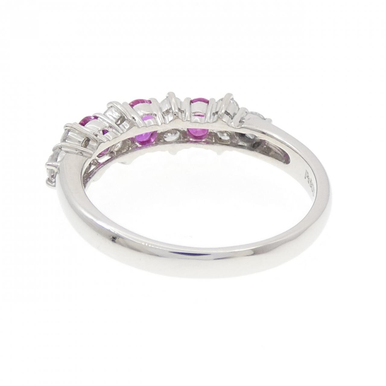 PT900 ルビー リング 0.68CT