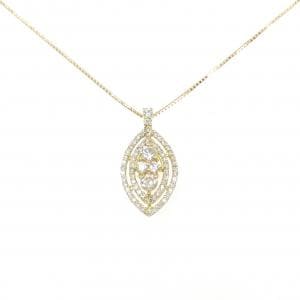 K18YG ダイヤモンド ネックレス 0.60CT