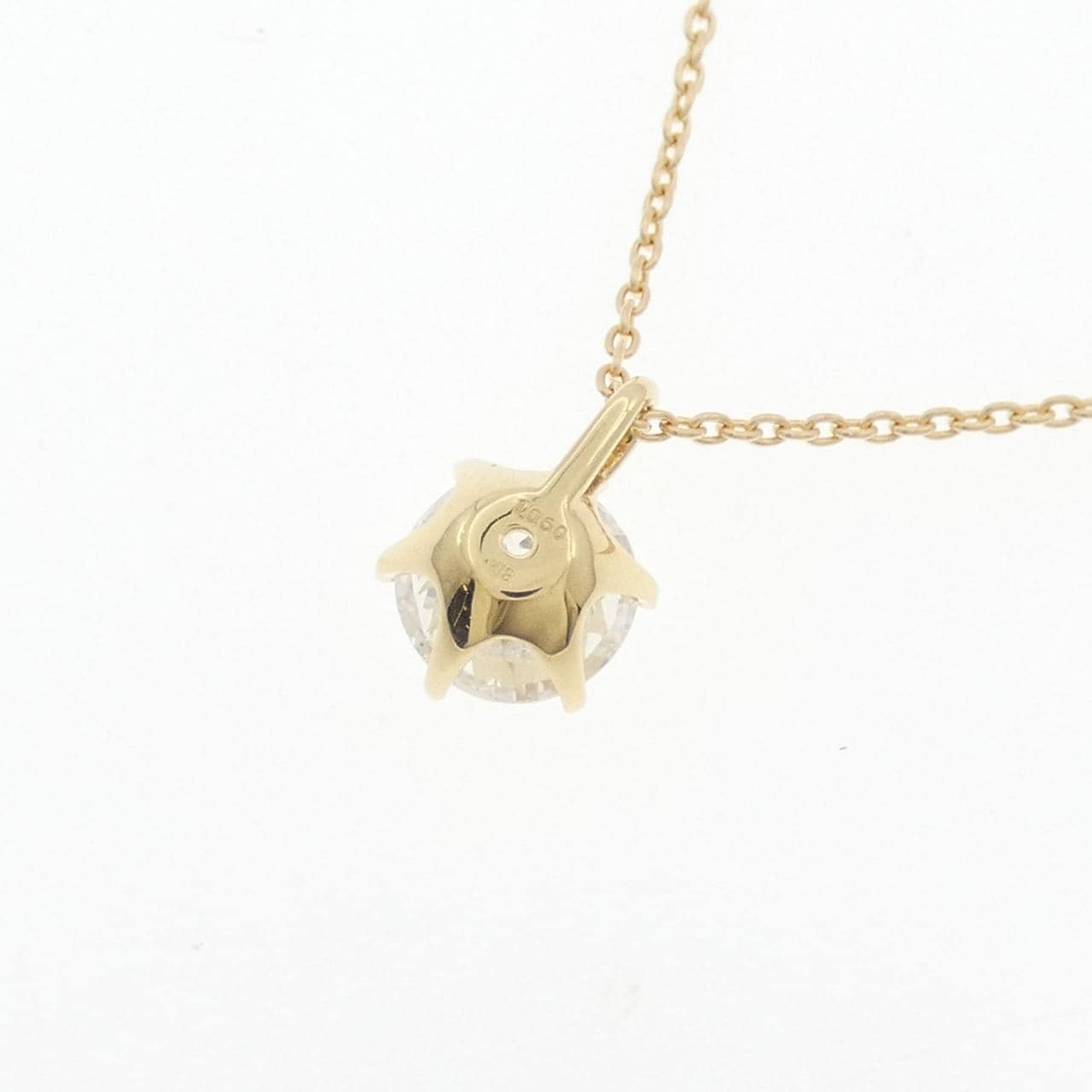 【リメイク】K18YG ダイヤモンド ネックレス 1.060CT I I1 Good