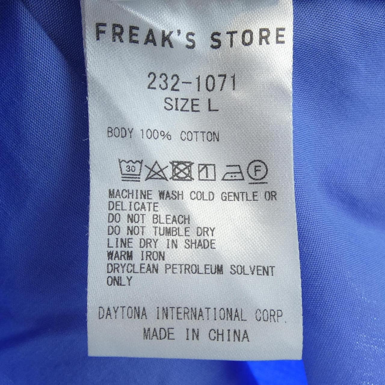 フリークスストア FREAK'S STORE S／Sシャツ
