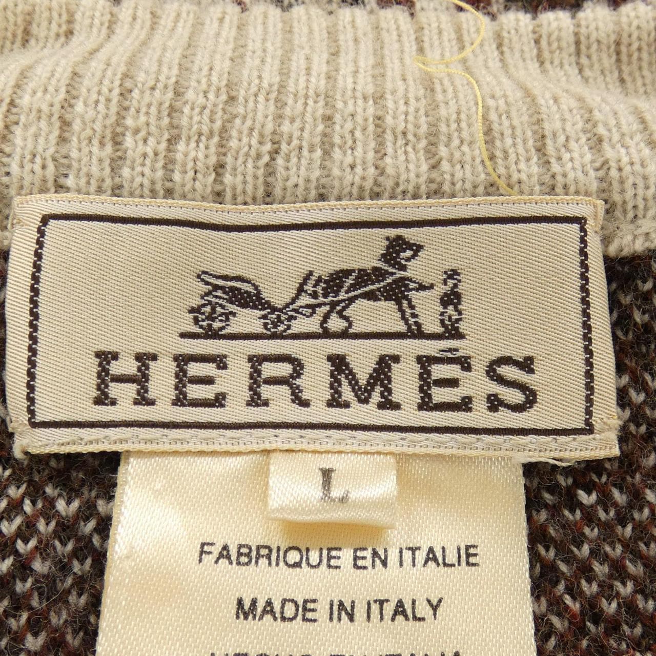【ヴィンテージ】エルメス HERMES ニット