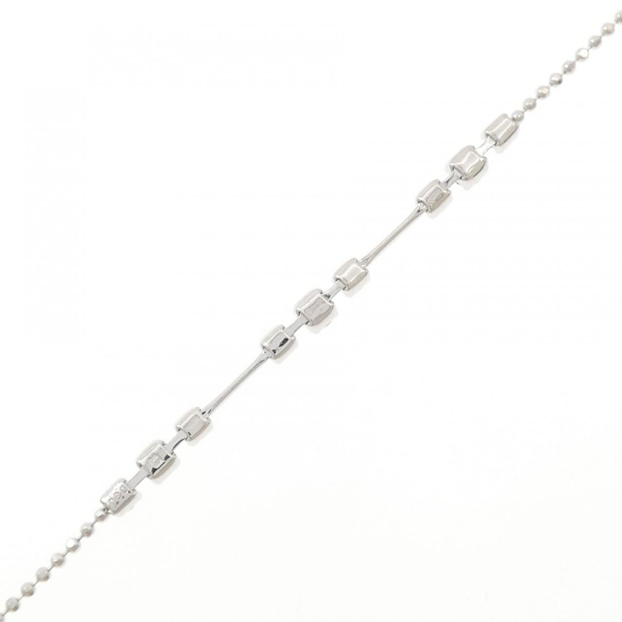 K18WG ダイヤモンド ブレスレット 0.30CT