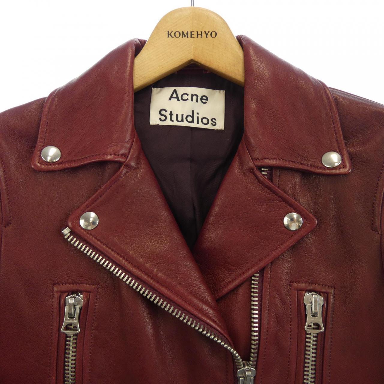 アクネストゥディオズ ACNE STUDIOS レザーライダースジャケット