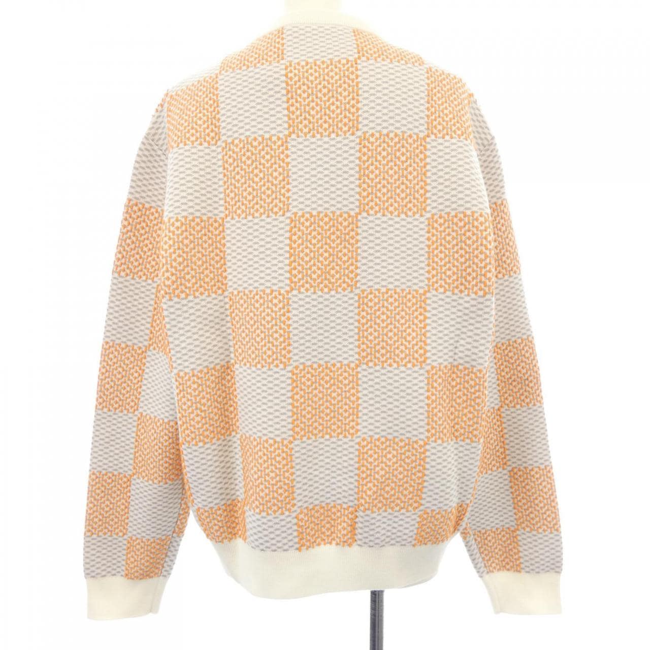 ルイヴィトン LOUIS VUITTON ダミエジャガードコットンプルオーバー HQN81WZ34 ニット