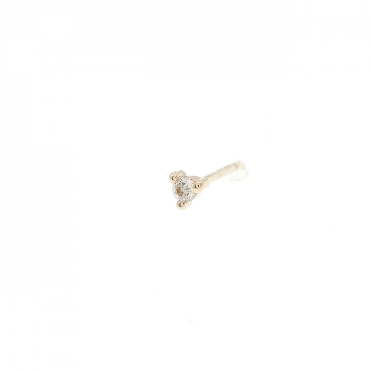 ココシュニック ダイヤモンド ピアス 片耳