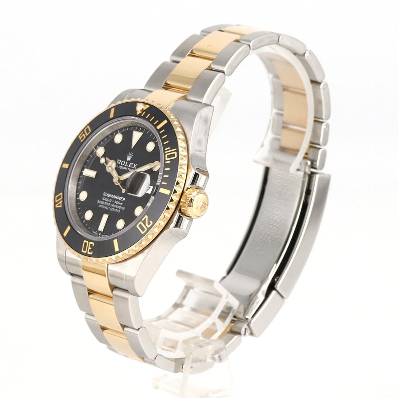 ロレックス サブマリーナーデイト 126613LN SSxYG 自動巻 ランダム番