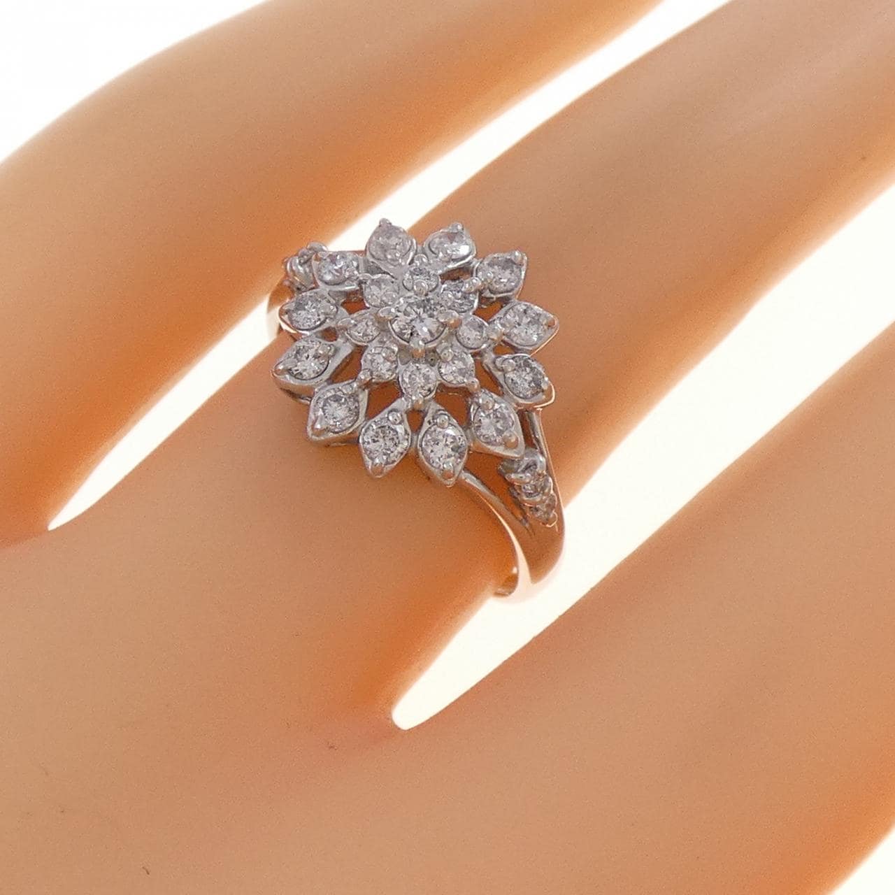 PT900 ダイヤモンド リング 0.50CT